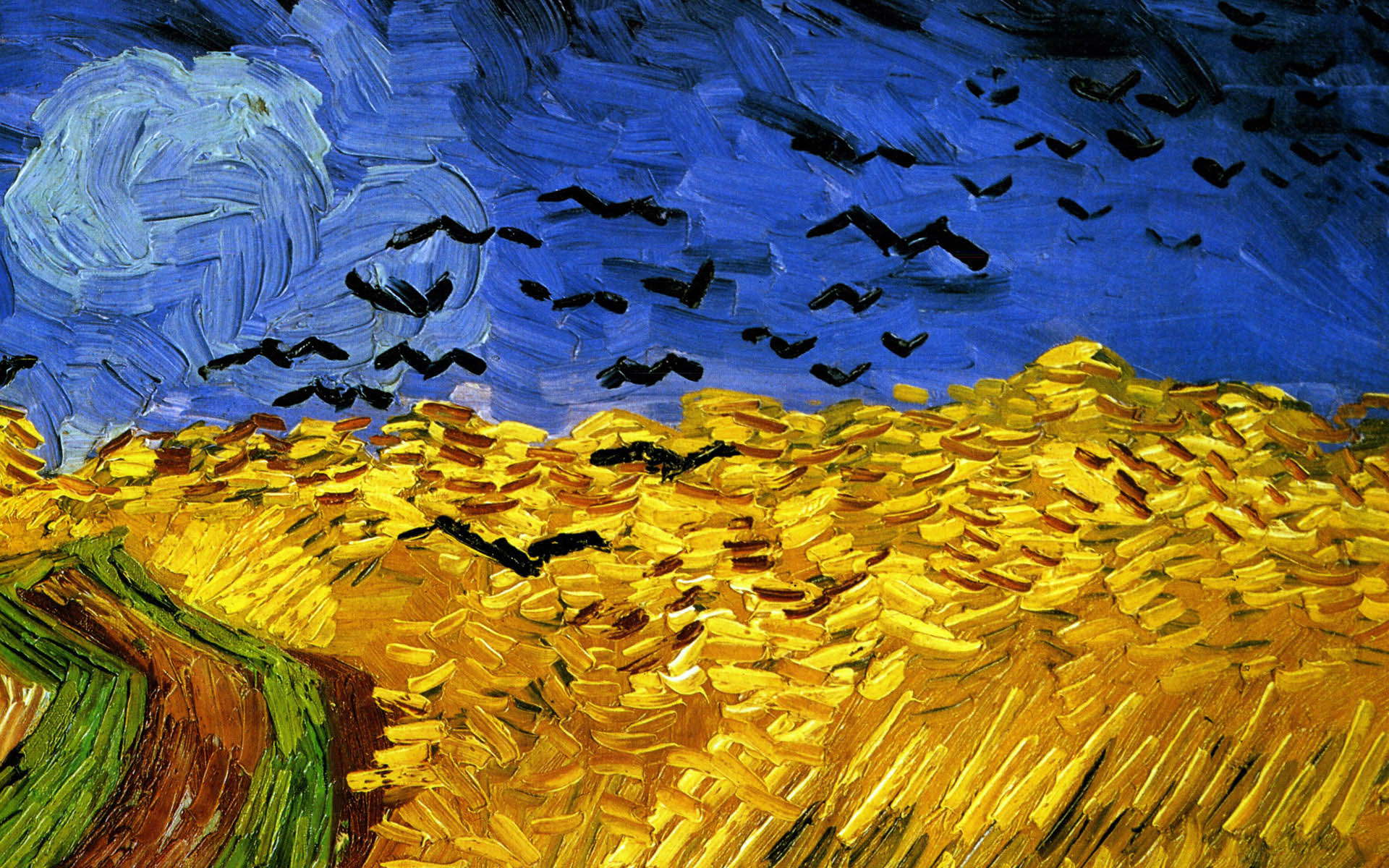 Fond d'écran gratuit de Peintures - Van Gogh numéro 58913